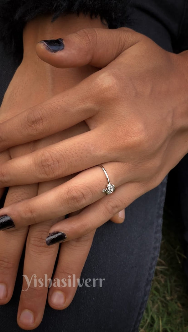 Sterling Silver Turtle Ring